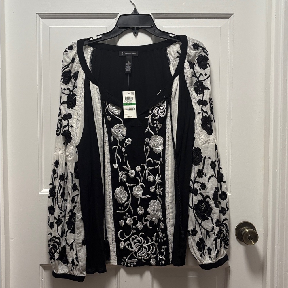 INC International Concepts Black Top